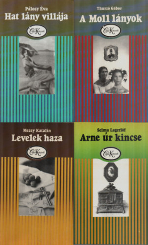 Thurz Gbor, Mezey Katalin, Selma Lagerlf Plosy va - 4 db Cskos knyv egytt: Arne r kincse, Levelek haza, A Moll lnyok, Hat lny villja.
