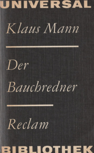 Klaus Mann - Der Bauchredner