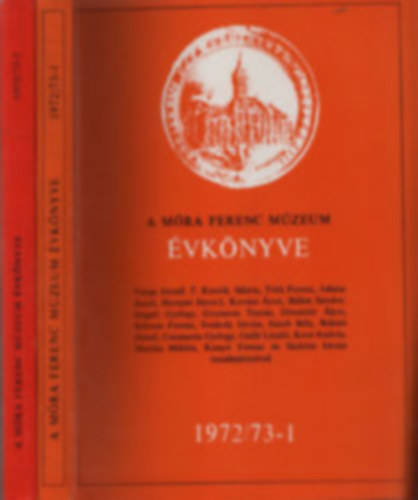 A Mra Ferenc Mzeum vknyve 1972/73 1-2. (Benne: Szelesi Zoltn Szeged kpzmvszete c. tanulmnya)