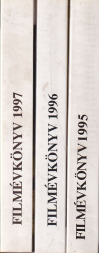 Berkes Ildik, Czak gnes Somogyi Lia  (szerk.) - 3 db Filmvknyv 1995, 1996, 1997