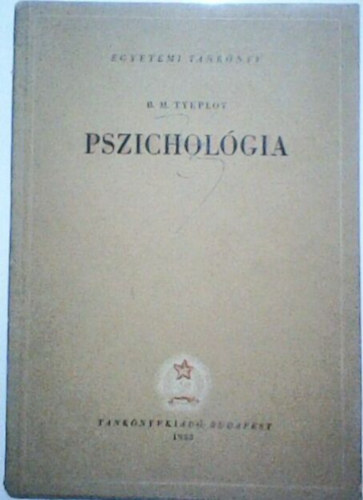 B.M. Tyeplov - Pszicholgia