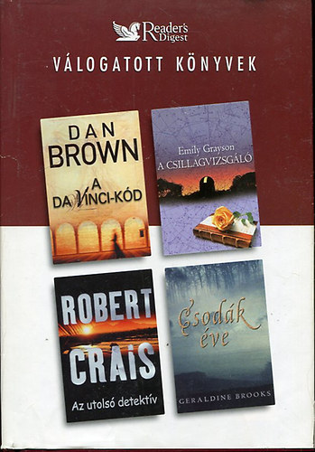 Brown-Grayson-Crais-Brooks - A da Vinci-kód - A csillagvizsgáló - Az utolsó detektív - Csodák éve