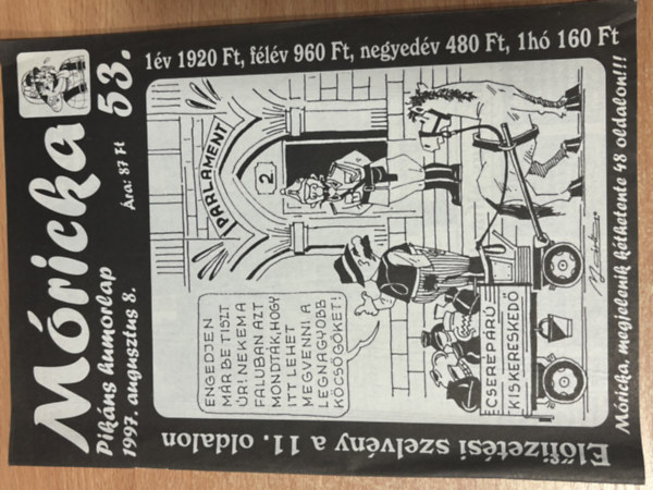 Móricka 53 - 1997. augusztus