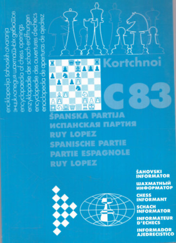 Aleksandar Matanovic  (szerk.) - Enciklopedija Sahovskih Otvaranja C83 (Spanska Partija)