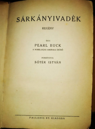 Pearl S. Buck - Srknyivadk