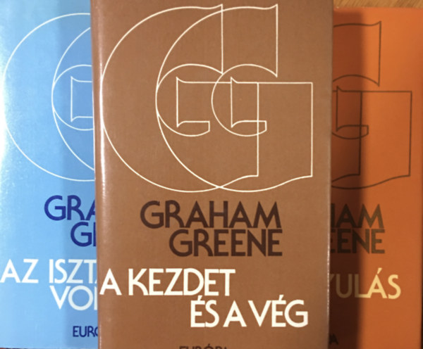 Graham Green - A kezdet s a vg + Az Isztambuli vonat + Gygyuls (3 ktet)