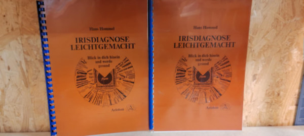 Hans Hommel - Irisdiagnose leichtgemacht - Egyedi nyomtats s kts!!