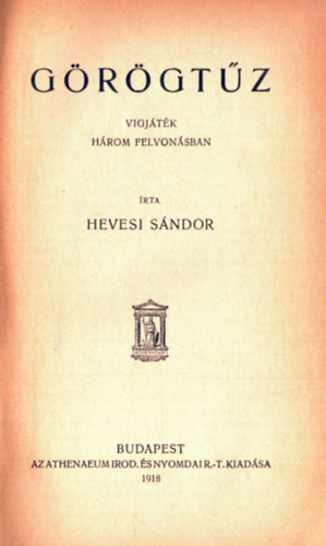 Hevesi Sndor - Grgtz-1514