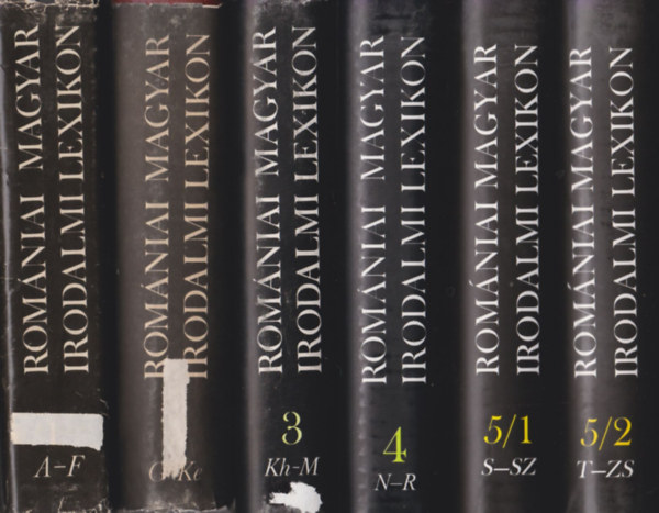 Romániai Magyar Irodalmi Lexikon I-V. (hat kötetben)