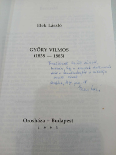 Elek Lszl - Gyri Vilmos - DEDIKLT!