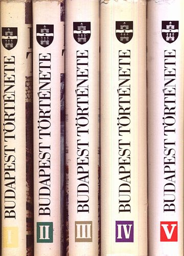Nagy-Gy�rffy-Gerevich - Budapest t�rt�nete I-V.