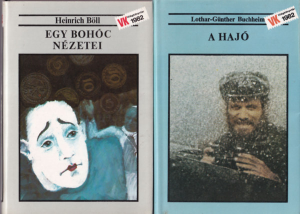 Samuel Beckett, Heinrich Bll, Lothar-Gnther Buchheim Alekszandr Kron - 4 db Vilgknyvtr sorozat ktete: A haj + Egy bohc nzetei + Molloy - Malone meghal - A megnevezhetetlen + lmatlansg