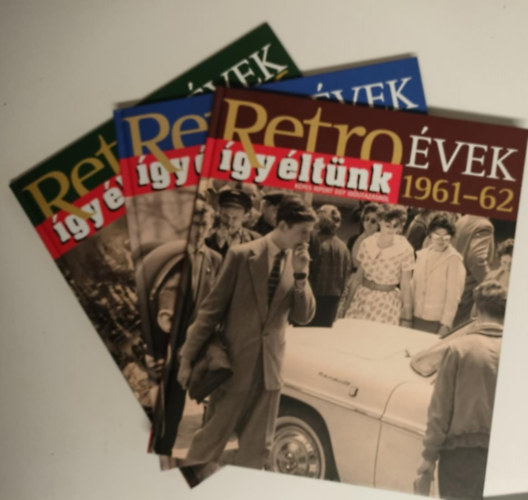 3db Retro �vek �gy �lt�nk 1956, 1959-60, 1961-62