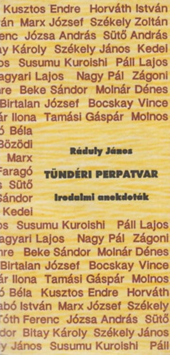 Ráduly János - Tündéri perpatvar