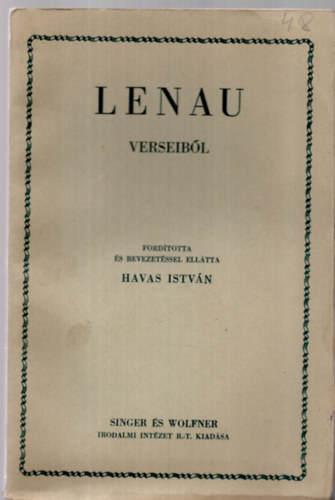 Lenau - Lenau verseib�l