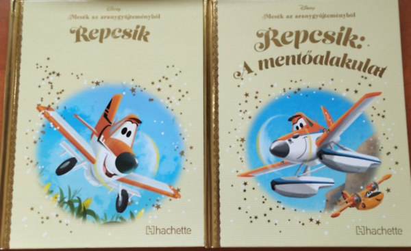 Walt Disney - 2db Repcsik könyv:Repcsik+Repcsik- A mentőalakulat - Mesék az aranygyűjteményből