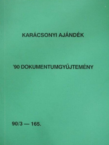 Karcsonyi ajndk 1990/3.