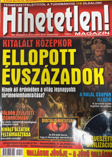 Hihetetlen! Magazin 2019. szeptember