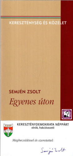 Semjn Zsolt - Egyenes ton