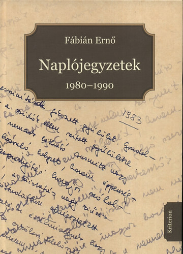 Fbin Ern - Napljegyzetek 1980-1990