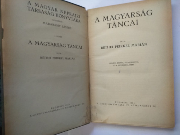 Rthei Prikkel Marin - A magyarsg tncai