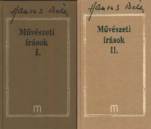 Hamvas Bla - Mvszeti rsok I-II