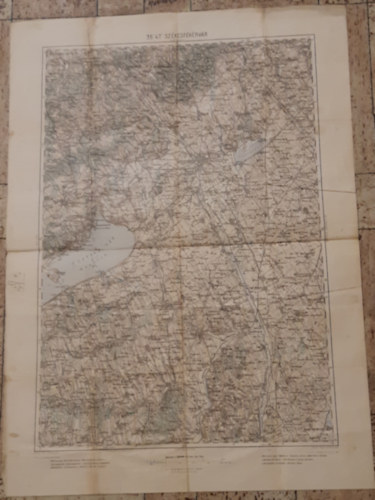 36' 47' Székesfehérvár térkép 1:200000