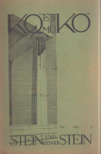 K� �s m�k� VIII. 1932/3.