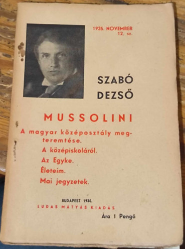 Szab Dezs - Mussolini