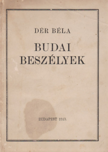 Dr Bla - Budai beszlyek