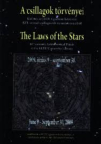 Dr. Knapp Éva - A csillagok törvényei. - The Laws of the Stars