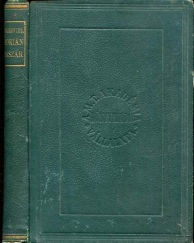 Gregorovius Ferdin�nd - Hadri�n cs�sz�r