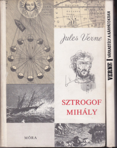 Jules Verne - 2 db Verne knyv: Sztrogof Mihly + Vrkastly a Krptokban