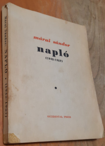 Mrai Sndor - Napl (1945-1957)