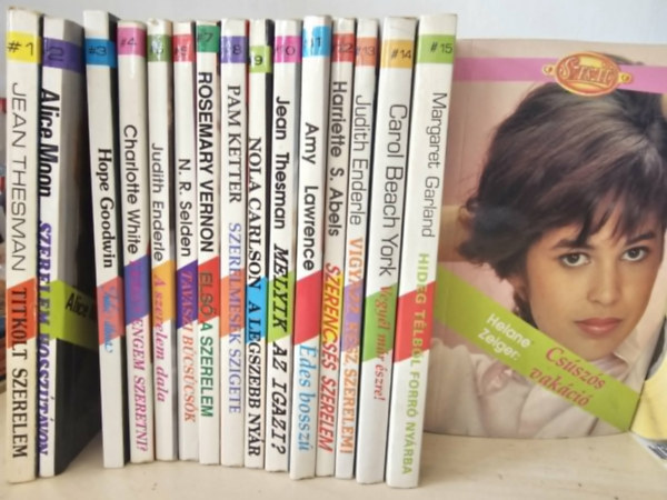 Alice Moon, Hope Goodwin, Charlotte White, Judith Enderle, N. R. Selden, Rosemary Vernon, Pam Ketter, Nola Carlson, Amy Lawrence, Harriette S. Abels, Carol Beach York, Margaret Garland, Jean Thesman - Szeszély sorozat 1-16: Titkolt szerelem+ Szerelem hosszútávon+ Julie álma+ Lehet engem szeretni?+ A szerelem dala+ Tavaszi búcsúcsók+ Első a szerelem+ Szerelmesek szigete+ A legszebb nyár+ Melyik az igazi?+ Édes bosszú+ Szerencsés szerele