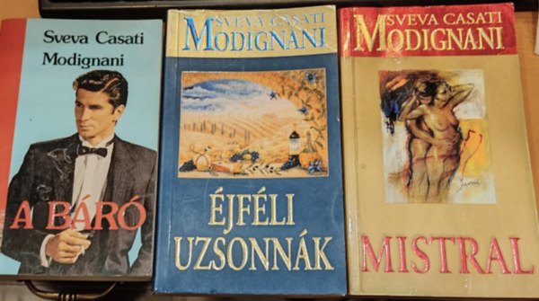Sveva Casati Modignani - 3 db Modignani: A br + jfli uzsonnk + Mistral