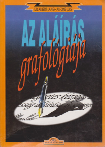 Dr. Albert Lang; Alfons Lke - Az alrs grafolgija