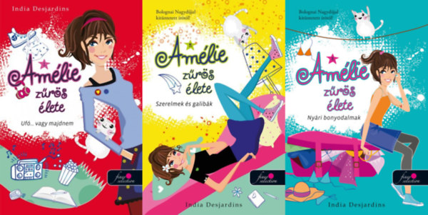 India Desjardins - Am�lie z�r�s �lete sorozat 1-3. (Uf�... vagy majdnem! / Szerelmek �s galib�k / Ny�ri bonyodalmak)