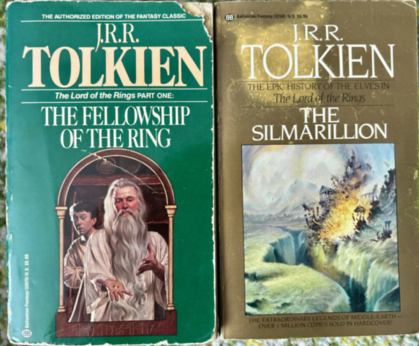 J. R. R. Tolkien - The Silmarillion + The Fellowship of the Ring