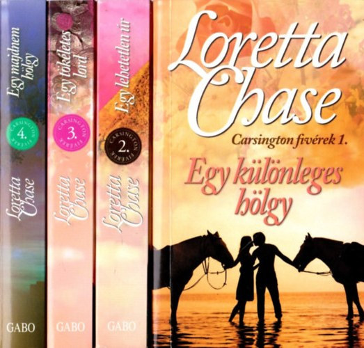 Loretta Chase - Carsington fiv�rek 1-4. (Egy k�l�nleges h�lgy, Egy lehetetlen �r, Egy t�k�letes lord, Egy majdnem h�lgy)