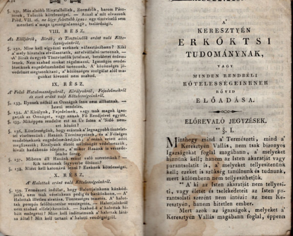 A keresztyn erkltsi tudomny, vagy minden rendbli ktelessgeinknek rvid eldadsa (1852)