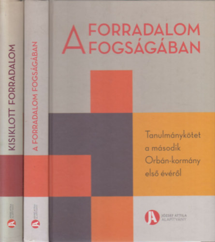A forradalom fogs�g�ban + Kisiklott forradalom (Tanulm�nyk�tet a m�sodik Orb�n-korm�ny els� �s m�sodik �v�r�l)