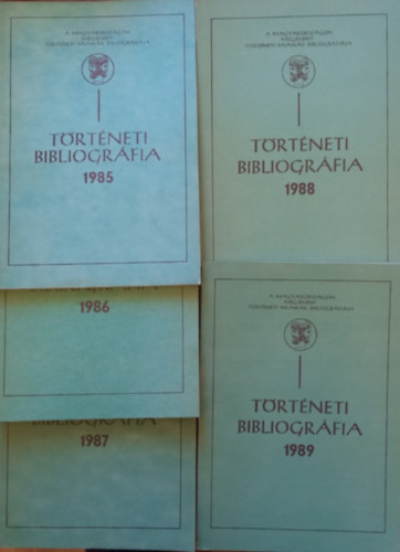 Rozsnyi gnes - Sz. Gyivicsn Mria  (szerk.) - Trtneti bibliogrfia 1985, 1986, 1987, 1988, 1989 (5 ktet)