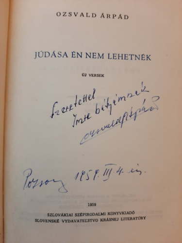 Ozsvald �rp�d - J�d�sa �n nem lehetn�k