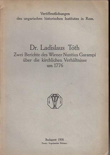 Dr. Ladislaus T�th