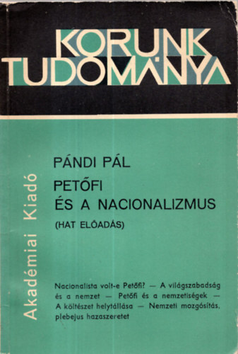 Pndi Pl - Petfi s a nacionalizmus (hat elads)