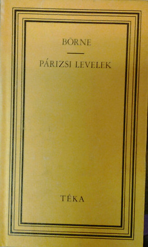 B�rne - P�rizsi levelek    (t�ka)