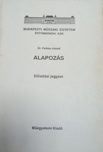 Dr. Farkas Jzsef - Alapozs