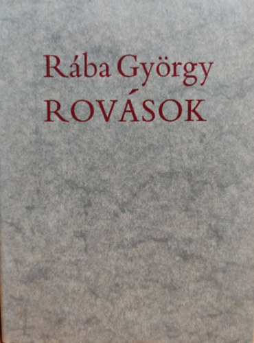 Rba Gyrgy - Rovsok (Dediklt)