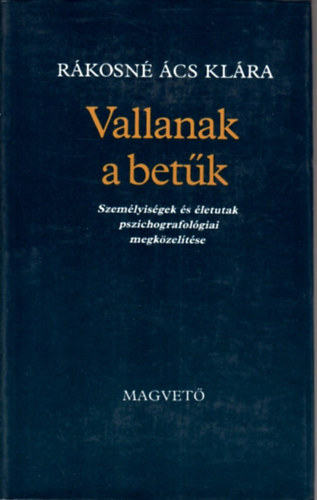 Rkosn cs Klra - Vallanak a betk